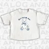 Women Daisy Street T-Shirts-ANALOG HUG A BEAR DAY COLLECTION: DON'T CALL ME CUTE CROPPED T-SHIRT