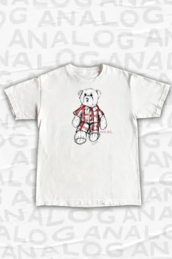 Women Daisy Street T-Shirts-ANALOG HUG A BEAR DAY COLLECTION: HUG ME TEDDY RELAXED T-SHIRT