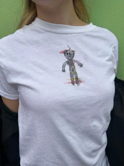 Women Daisy Street T-Shirts-ANALOG HUG A BEAR DAY COLLECTION: SKINNY TED RELAXED T-SHIRT