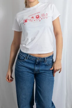 Women Daisy Street Tops | T-Shirts-Adorable But Angry Baby Tee