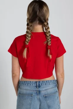 Women Daisy Street Tops | T-Shirts-Ai Is My Bf Cropped Tee