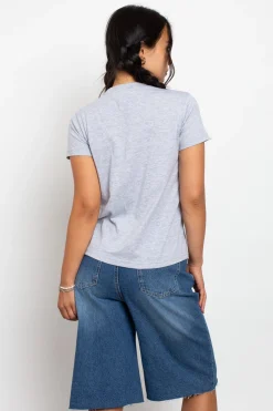 Women Daisy Street Tops | T-Shirts-Applique Flag Tee