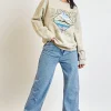 Women Daisy Street Hoodies & Sweatshirts-Bayview Sweatshirt