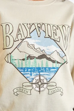 Women Daisy Street Hoodies & Sweatshirts-Bayview Sweatshirt