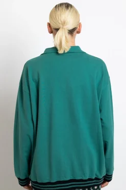 Women Daisy Street Tops | Hoodies & Sweatshirts-Bulldogs 1/4 Zip Sweater