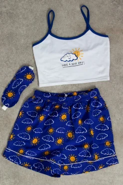 Women Daisy Street Hoodies & Sweatshirts-Cami Pyjama Set