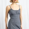 Women Daisy Street Dresses-Check Tie Back Cami Dress