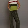 Women Daisy Street Trousers-Cord Flared Trousers