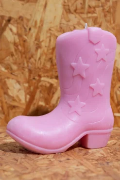 Daisy Street Homeware-Cowboy Boot Candle