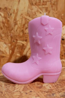 Daisy Street Homeware-Cowboy Boot Candle