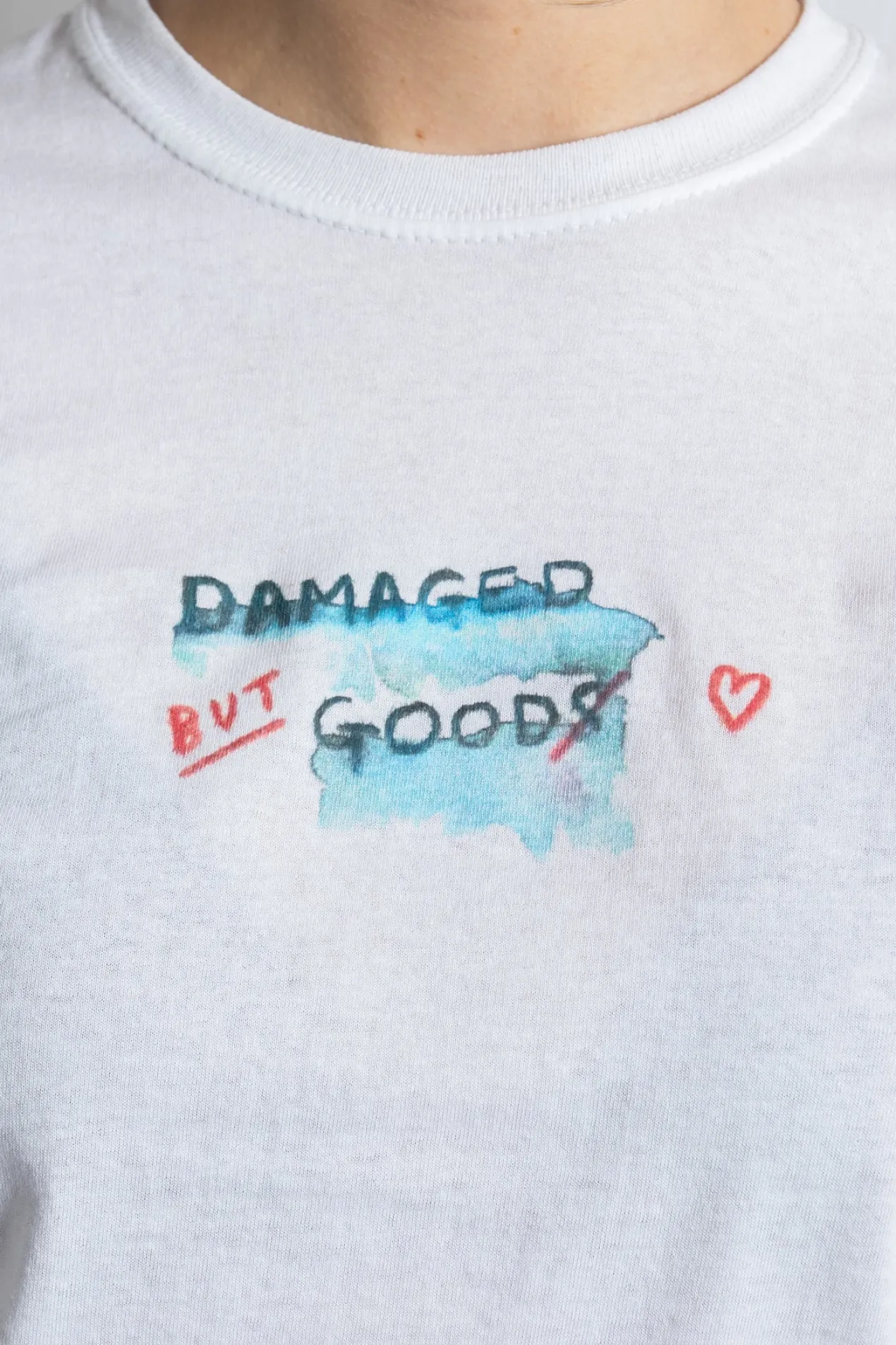 Women Daisy Street Tops | T-Shirts-Damaged But Goods Baby Tee