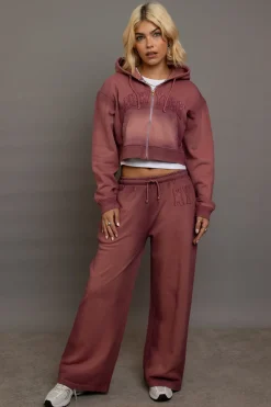 Women Daisy Street Tops | Hoodies & Sweatshirts-Dark Wash Terry Hoodie