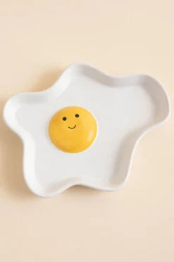 Daisy Street Accessories | Homeware-Fried Egg Trinket Tray