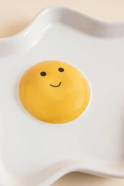 Daisy Street Accessories | Homeware-Fried Egg Trinket Tray