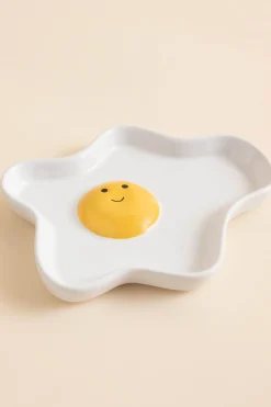 Daisy Street Accessories | Homeware-Fried Egg Trinket Tray
