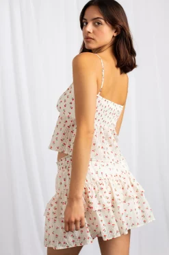 Women Daisy Street Tops-Gathered Cami Top