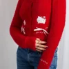 Women Daisy Street Cardigans-Hello Kitty Button Up Cardigan