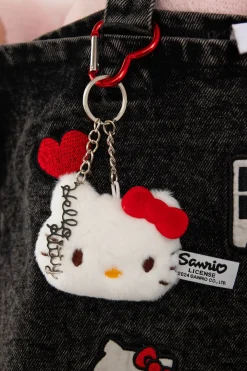 Daisy Street Accessories-Hello Kitty Plush Keychain