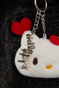 Daisy Street Accessories-Hello Kitty Plush Keychain
