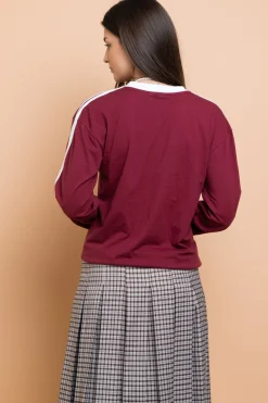 Women Daisy Street Tops-Heritage Embroide Long Sleeve