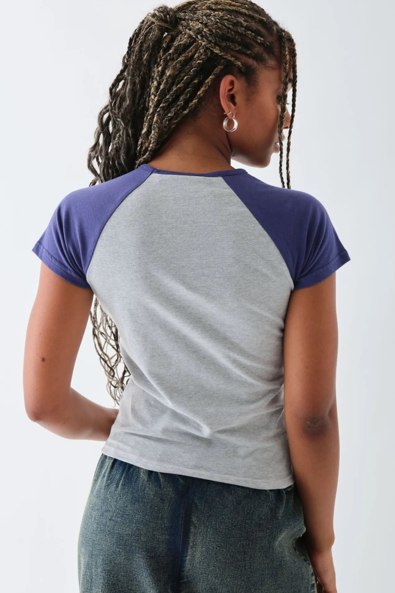 Women Daisy Street Tops | T-Shirts-Honda Racing Raglan Crop Top