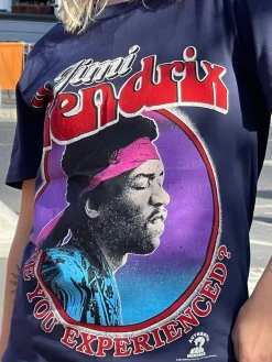 Women Daisy Street Band Tees | T-Shirts-Jimi Hendrix Tyler Tee