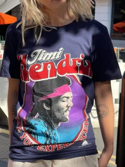 Women Daisy Street Band Tees | T-Shirts-Jimi Hendrix Tyler Tee