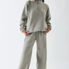 Women Daisy Street Trousers-Joggers With Panelling Detail