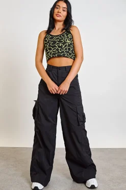 Women Daisy Street Trousers-Katie Cargo Trousers
