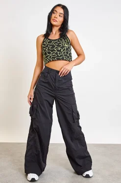 Women Daisy Street Trousers-Katie Cargo Trousers