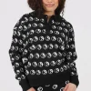 Women Daisy Street Hoodies & Sweatshirts-Knitted Yin and Yang Jumper