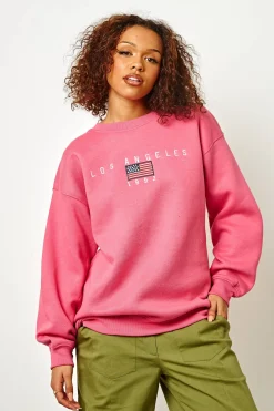 Women Daisy Street Hoodies & Sweatshirts-LA Sweat