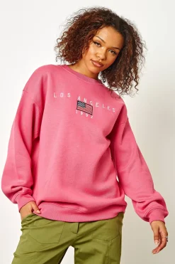 Women Daisy Street Hoodies & Sweatshirts-LA Sweat
