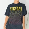 Women Daisy Street T-Shirts-Licensed Relaxed T-Shirt With Nirvana Print