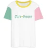 Women Daisy Street T-Shirts-Licensed Relaxed T-Shirt With Care Bears Print