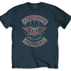 Women Daisy Street T-Shirts-Licensed Relaxed T-Shirt With Aerosmith Print