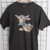 Women Daisy Street T-Shirts-Licensed Relaxed T-Shirt With Thumper From Bambi Print