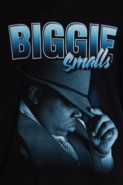 Women Daisy Street T-Shirts-Licensed Relaxed T-Shirt With Biggie Smalls Print