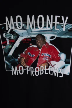Women Daisy Street T-Shirts-Licensed Relaxed T-Shirt With Biggie 'Mo Money Mo Problems' Print