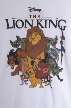 Women Daisy Street T-Shirts-Licensed Relaxed T-Shirt With The Lion King Print