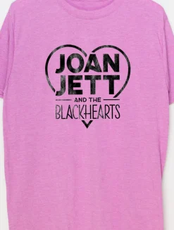 Women Daisy Street T-Shirts-Licensed Relaxed T-Shirt With Joan Jett Print