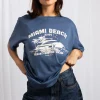 Women Daisy Street Tops | T-Shirts-Miami Beach Graphic T-Shirt