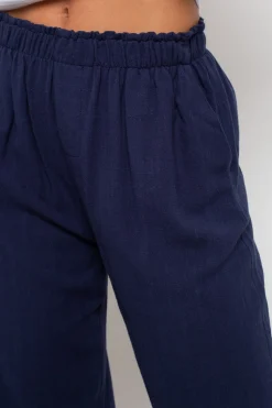 Women Daisy Street Trousers-Mid Rise Wide Leg Joggers