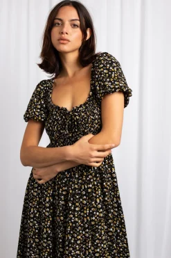 Women Daisy Street Dresses-Midaxi Floral Dress