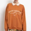 Women Daisy Street Hoodies & Sweatshirts-Mount Whistler Embroidered Sweater