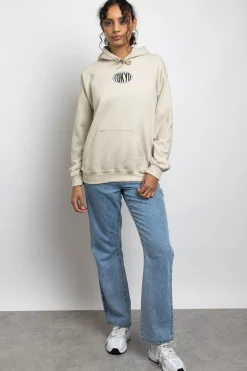 Women Daisy Street Hoodies & Sweatshirts-Oversized Hoodie with Tokyo Print