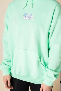 Women Daisy Street Hoodies & Sweatshirts-Oversized Hoodie with Cute as F*ck Print