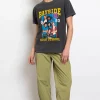 Women Daisy Street Trousers-Parachute Cargo Trouser With Toggle Hems