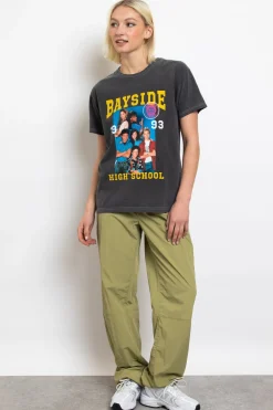 Women Daisy Street Trousers-Parachute Cargo Trouser With Toggle Hems