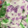 Women Daisy Street Hoodies & Sweatshirts-Printed Tie Dye Hoodie